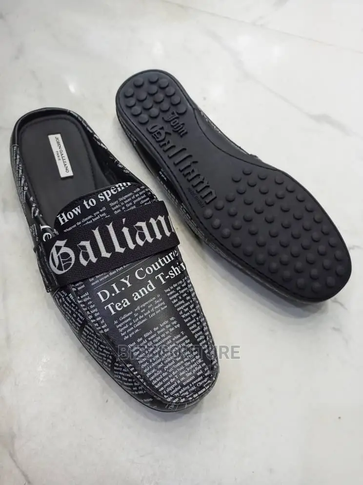 Original Italian JOHN GALLIANO Half Shoes Available Instore