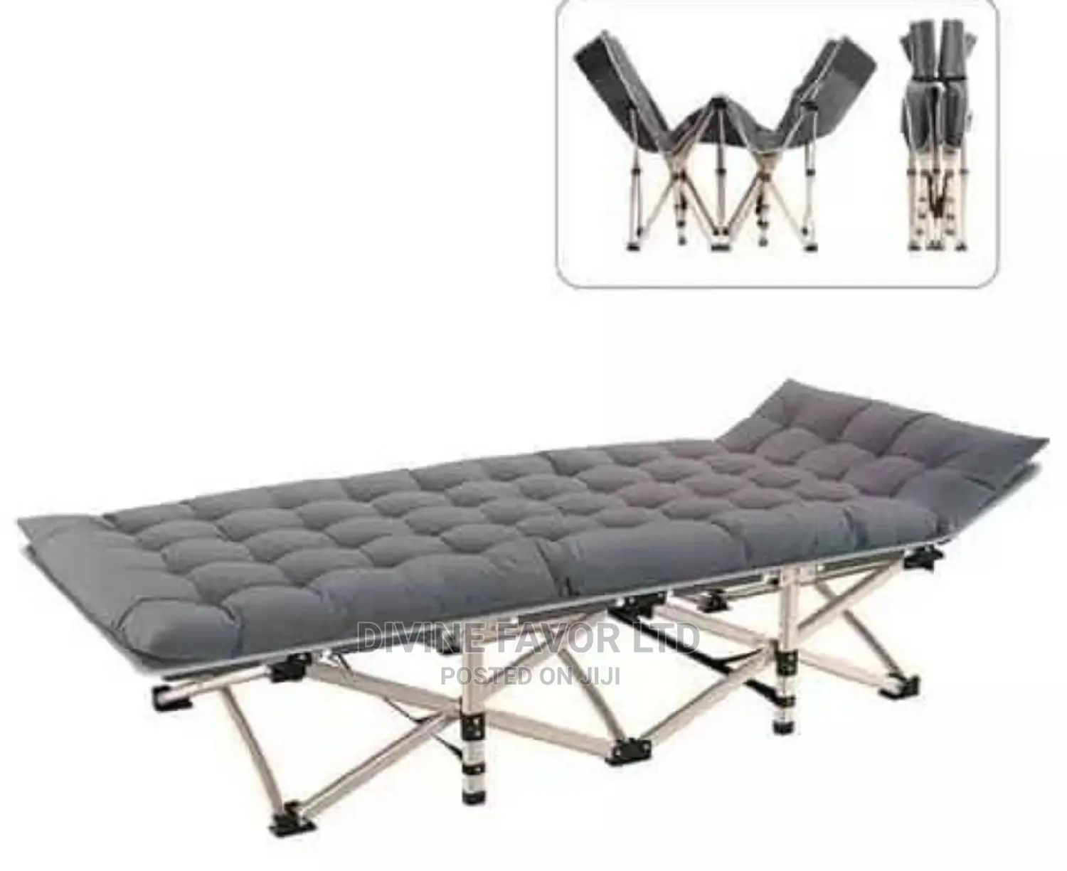 Imported Office and Camping Bed, Foldable