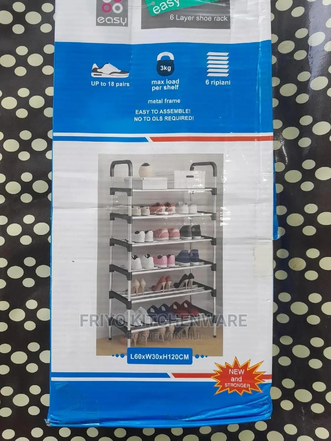 6 Layers Shoe Rack