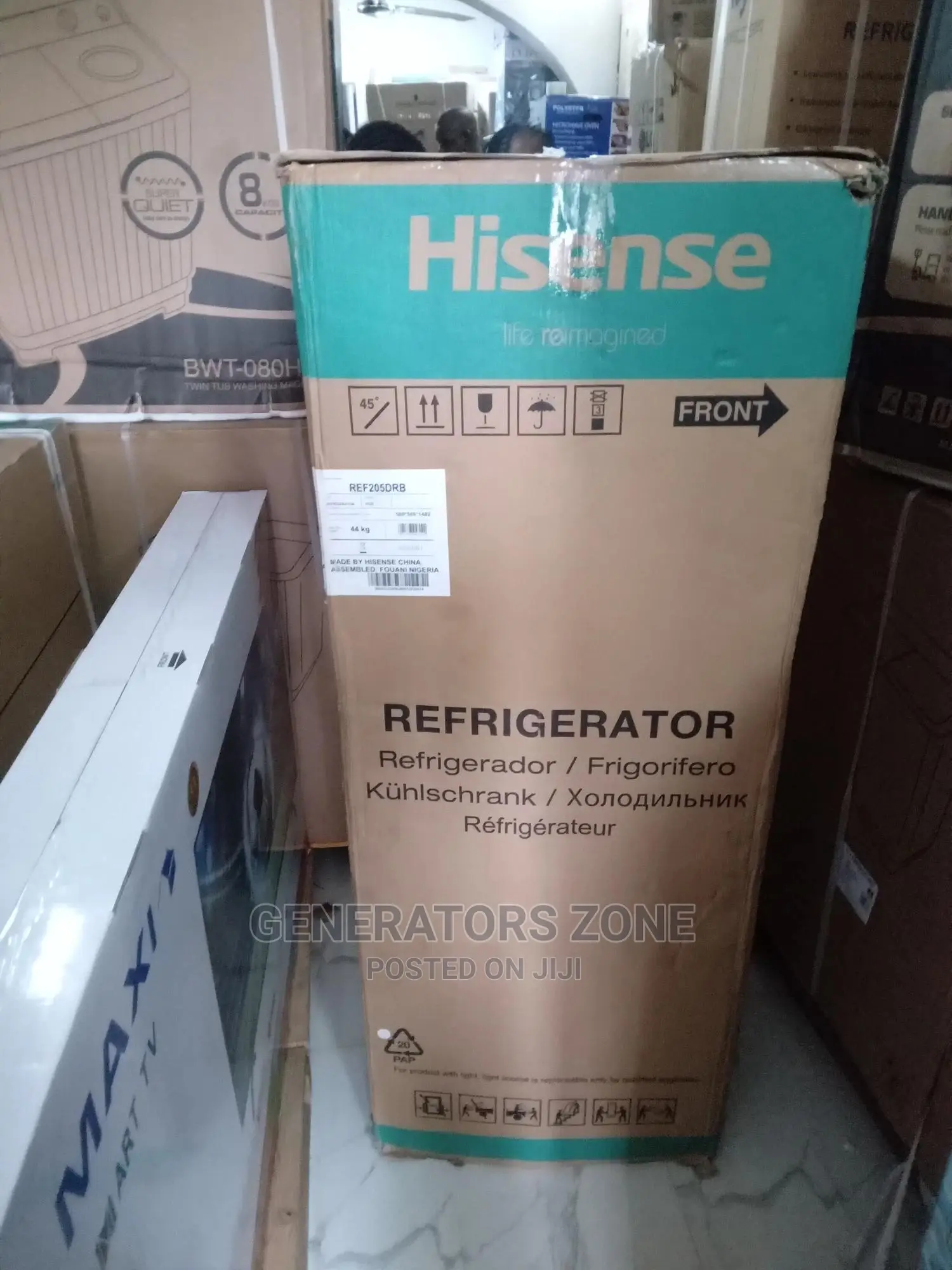 Hisense Ref 205drb Double Door Refrigerator