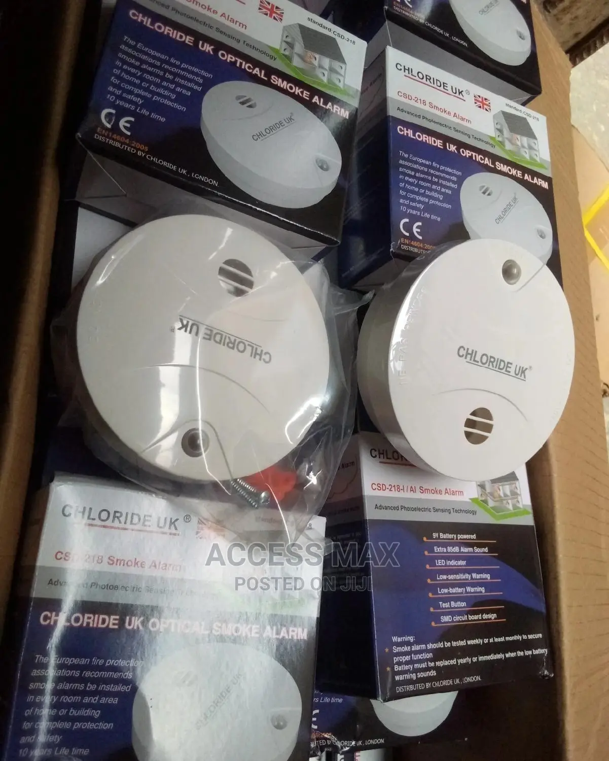 Smoke Detector With One Battery