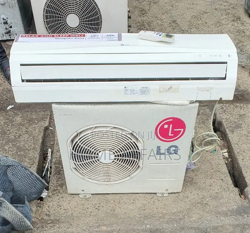 LG 1hp Air Conditioner Low Voltage +GUARANTEE (Delivery)