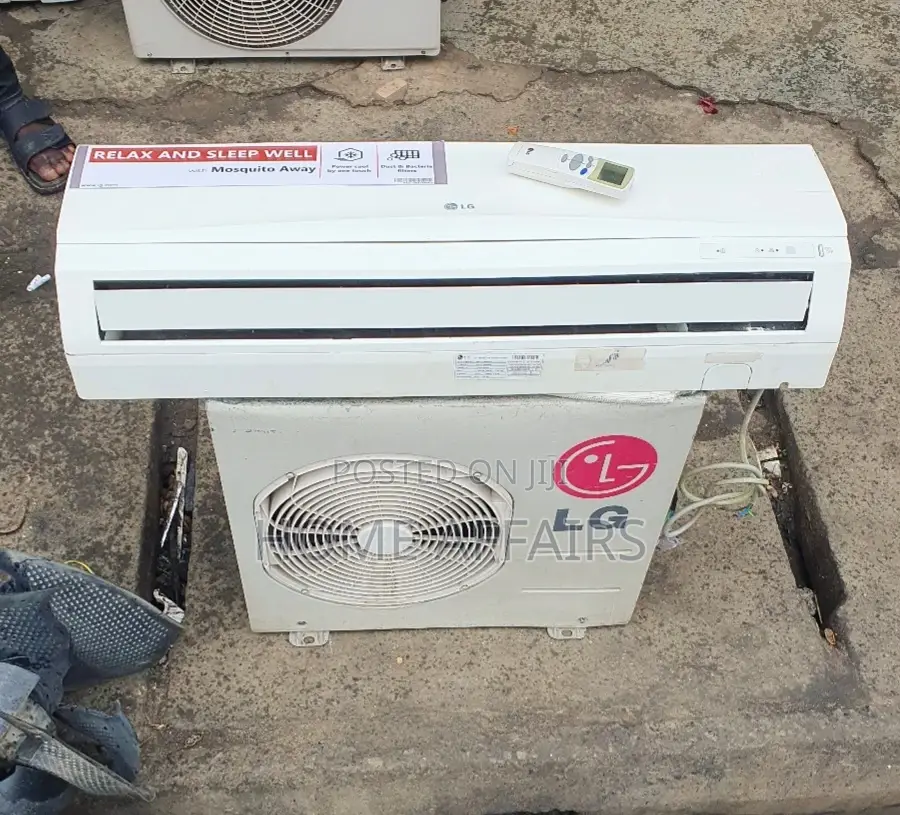 LG 1hp Air Conditioner Low Voltage +GUARANTEE (Delivery)