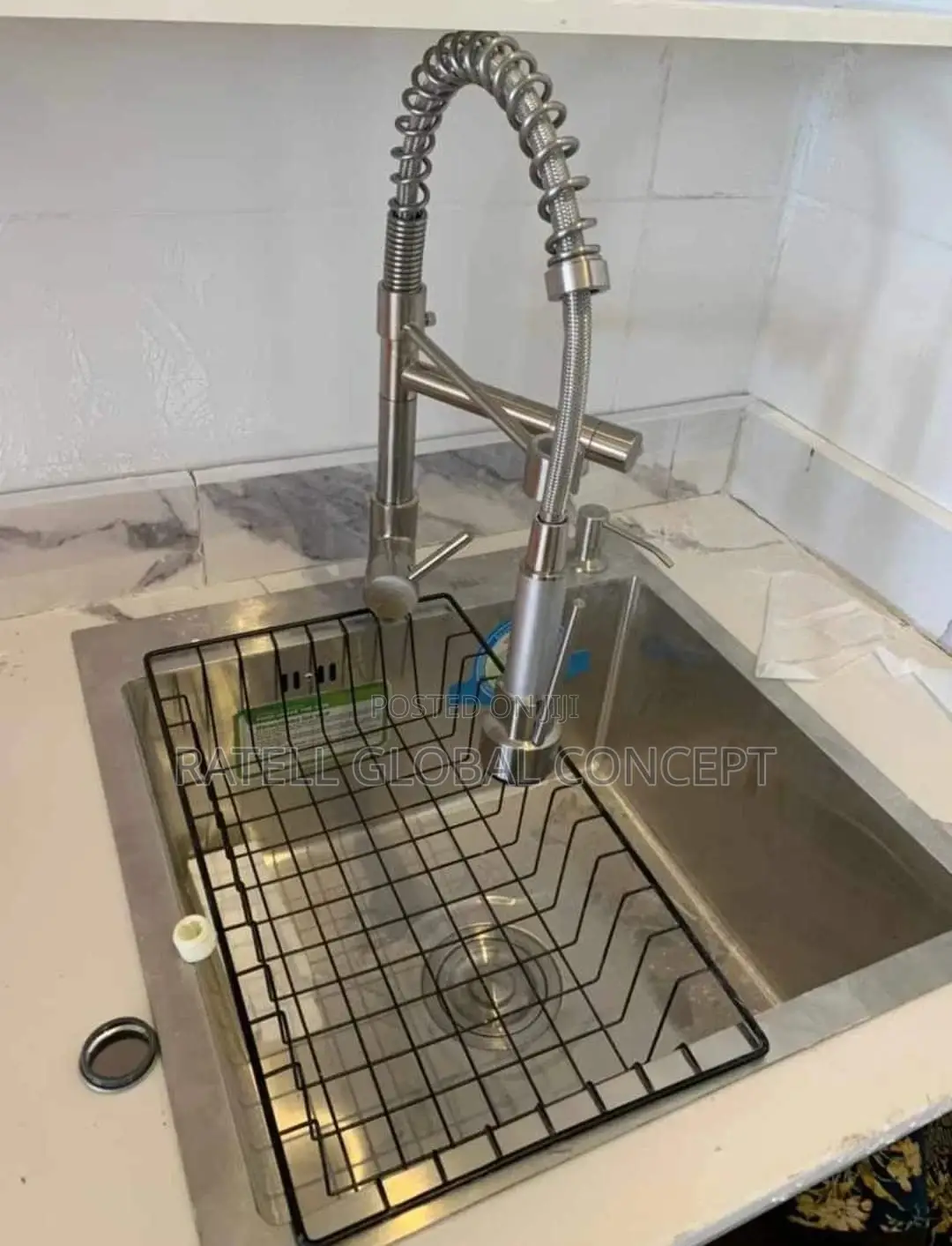 Only Bowl Handmade Kitchen Sink (Satin) Size 50/45