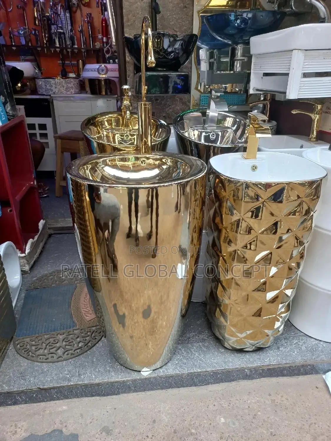 FREE STAND Luxury Wash Hand Basin