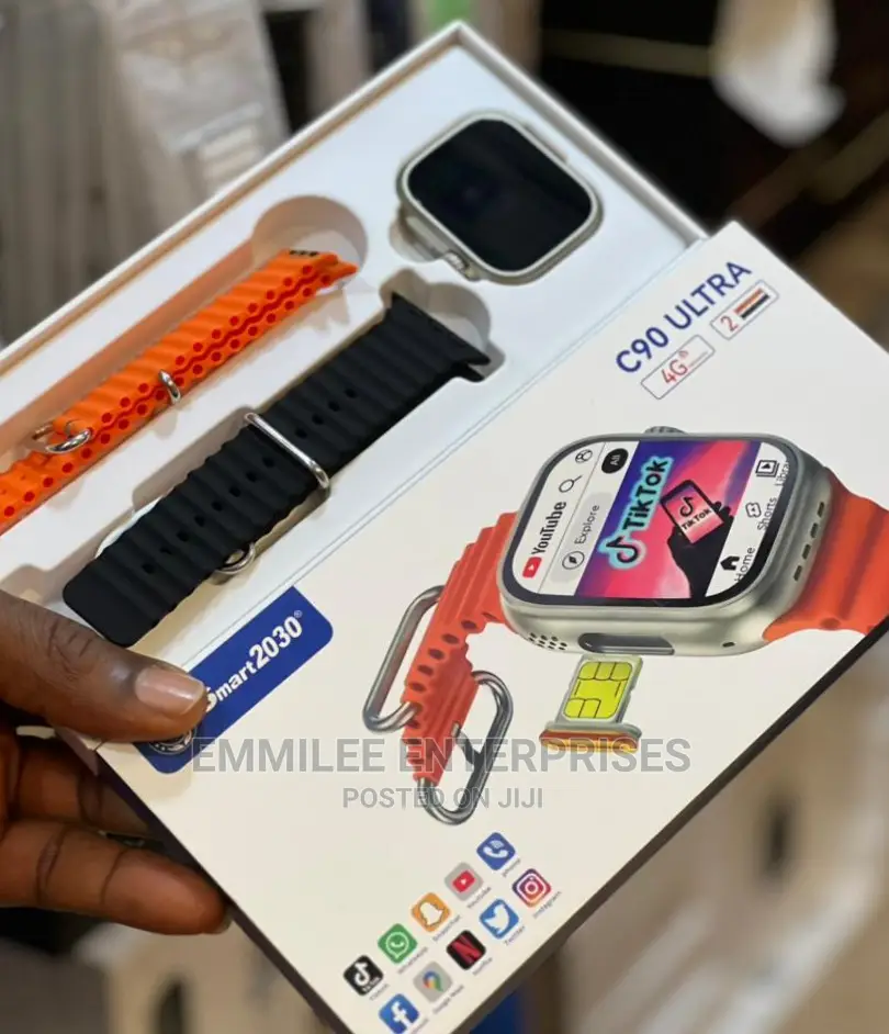 C90 Ultra 8 Smart Sim Card Watche With 64/4gb