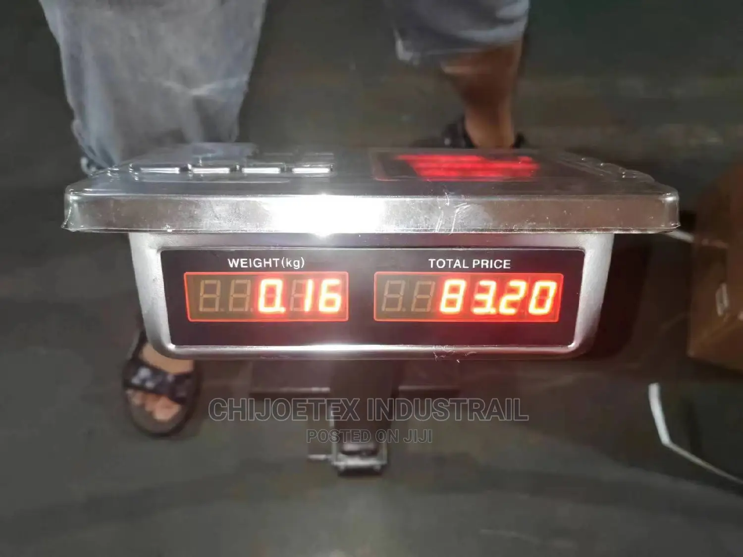Industrial Platform Digital Scale Stainless Button 150kg