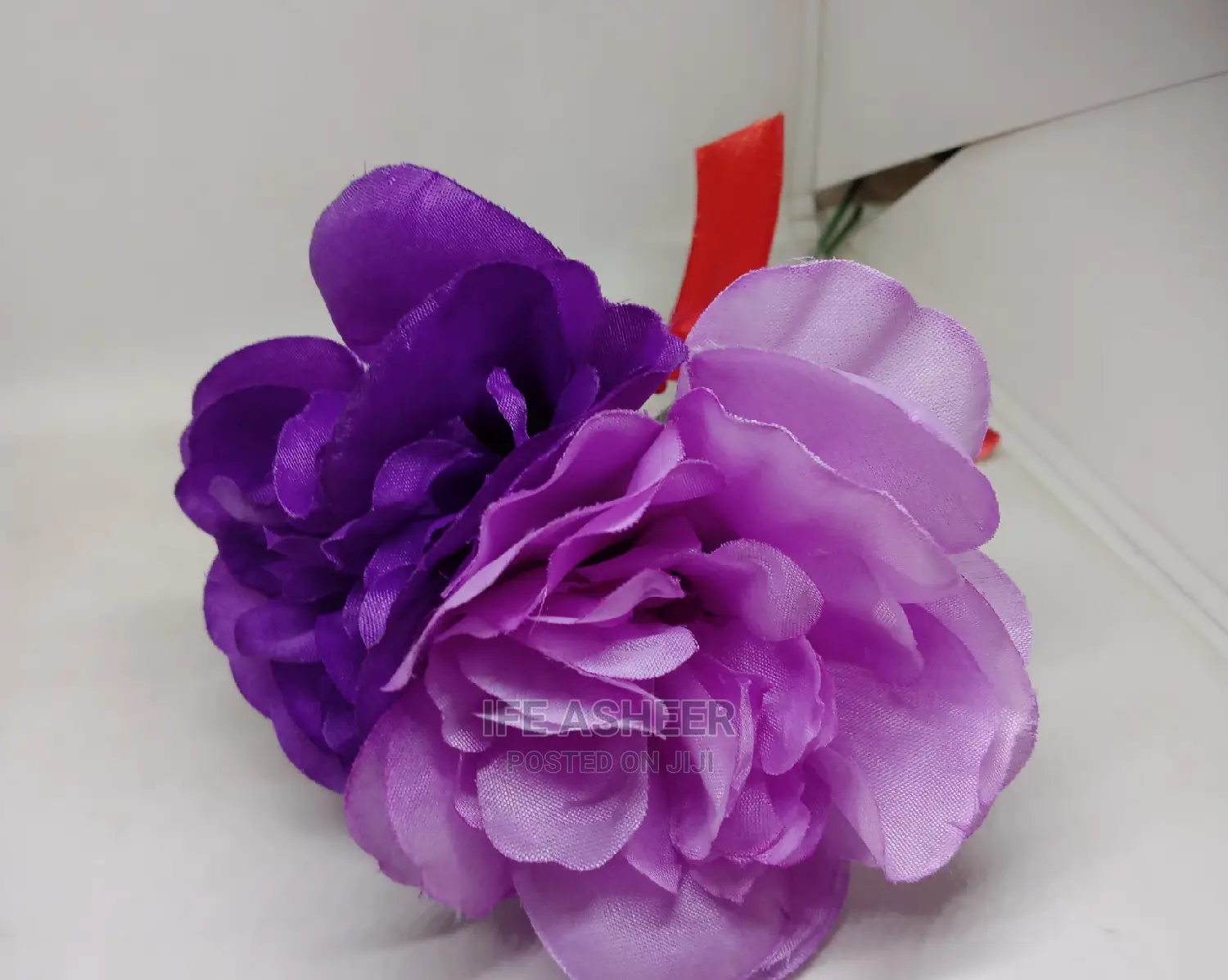 Romantic Simple Flowers in a Fancy Bag- Purple