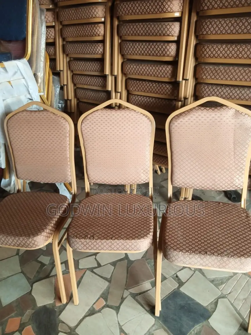 Big Gold Banquet Chair