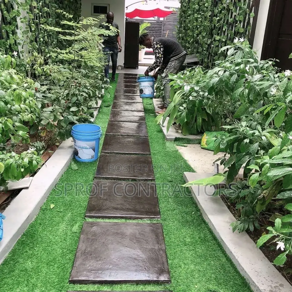 Stamped Floor / Installation