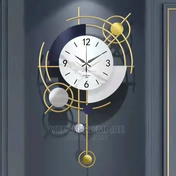 Luxury Gold Wall Clock