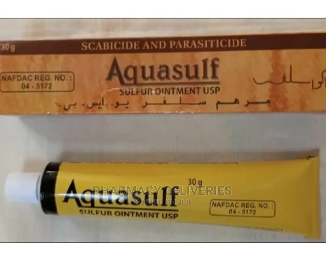 Aquasulf Ointment for Treatment of All Forms of Infection