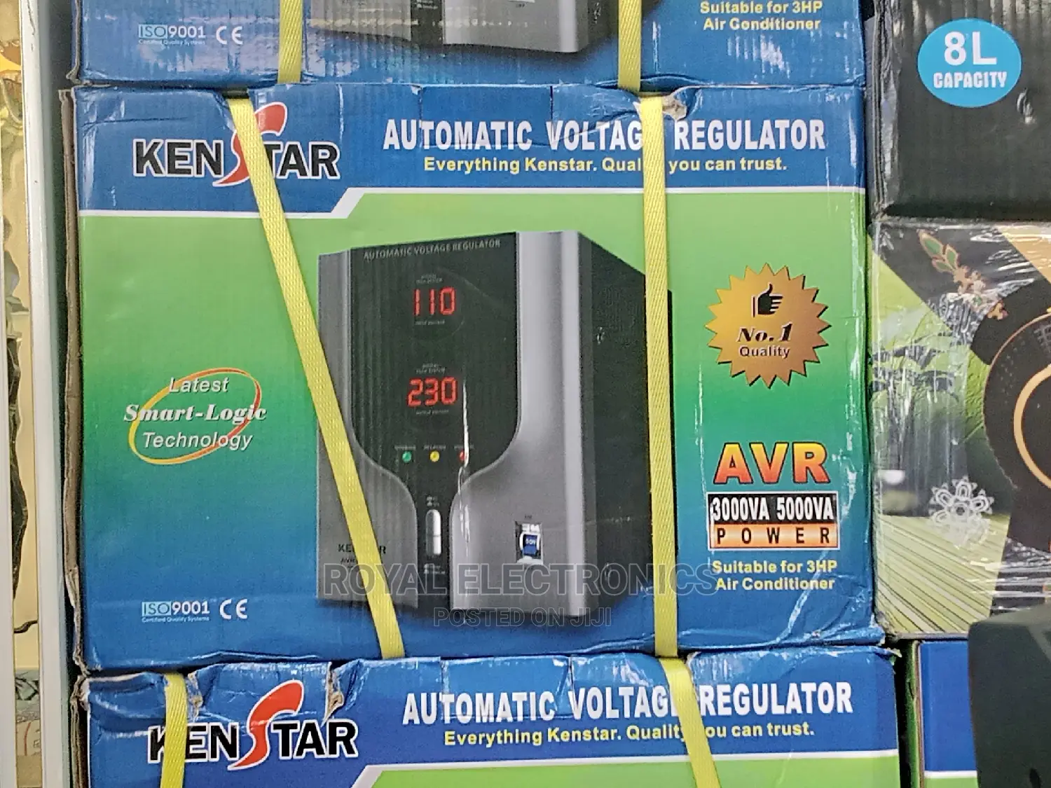 Trendy Design Powerful Panasonic Kenstar 5000kva Stabilizer