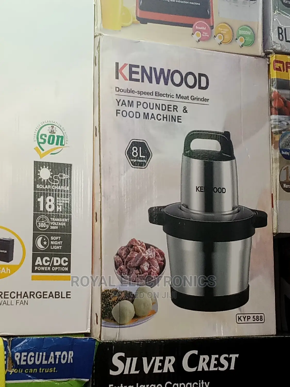 Authentic Kenwood 8L Yam Pounder and Food Machine