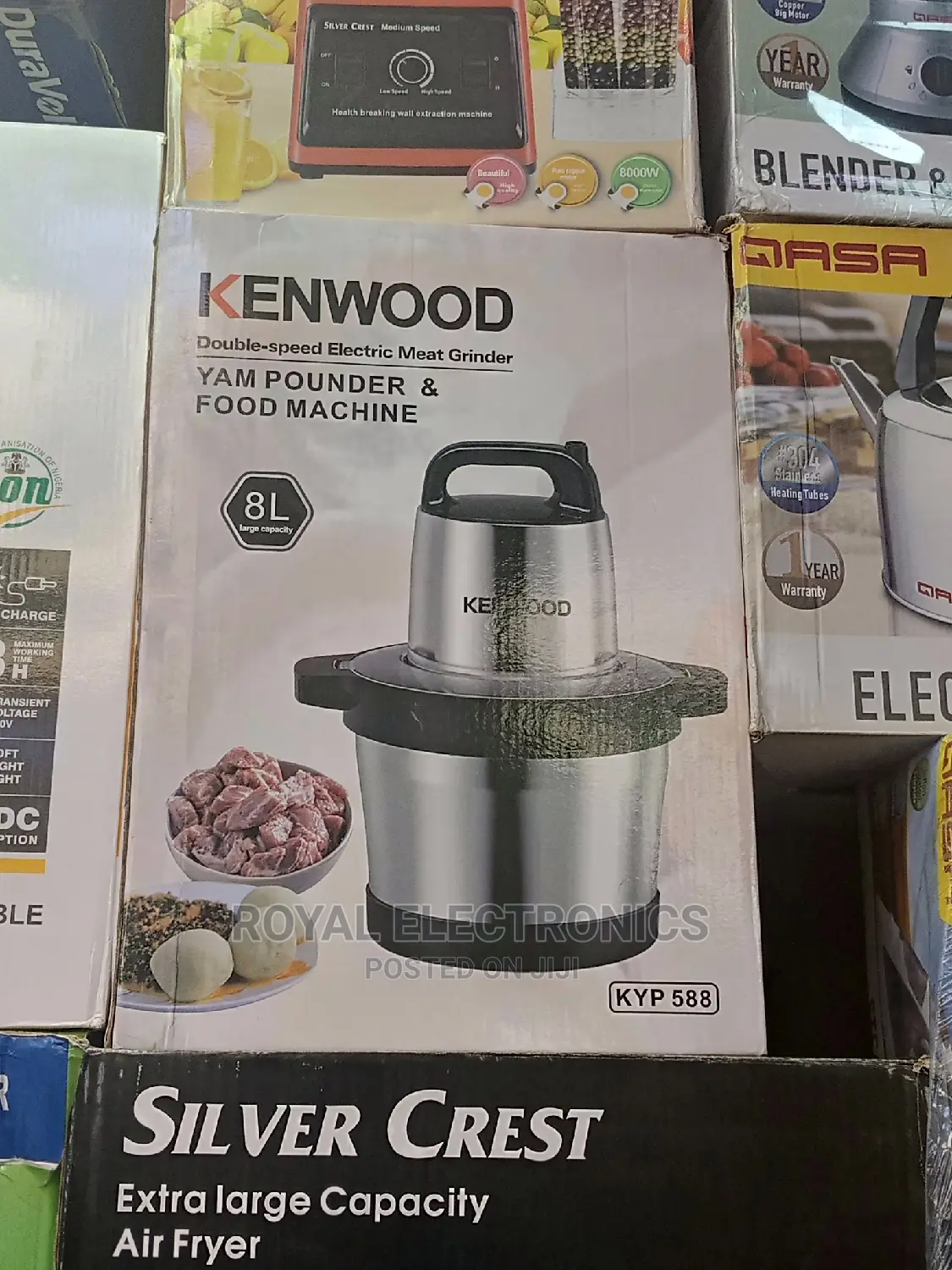 Great Quality Kenwood 8L Yam Pounder and Food Machine