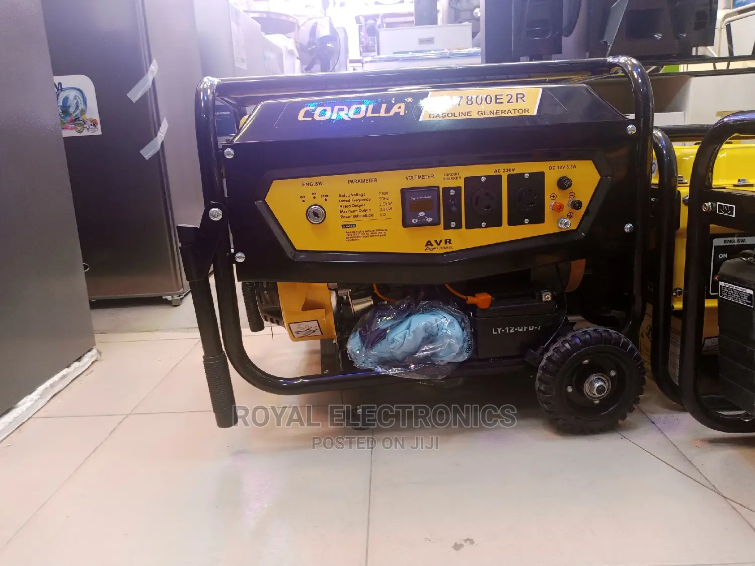 Superior Quality Corolla 3.0kva Key Start Generator Remote