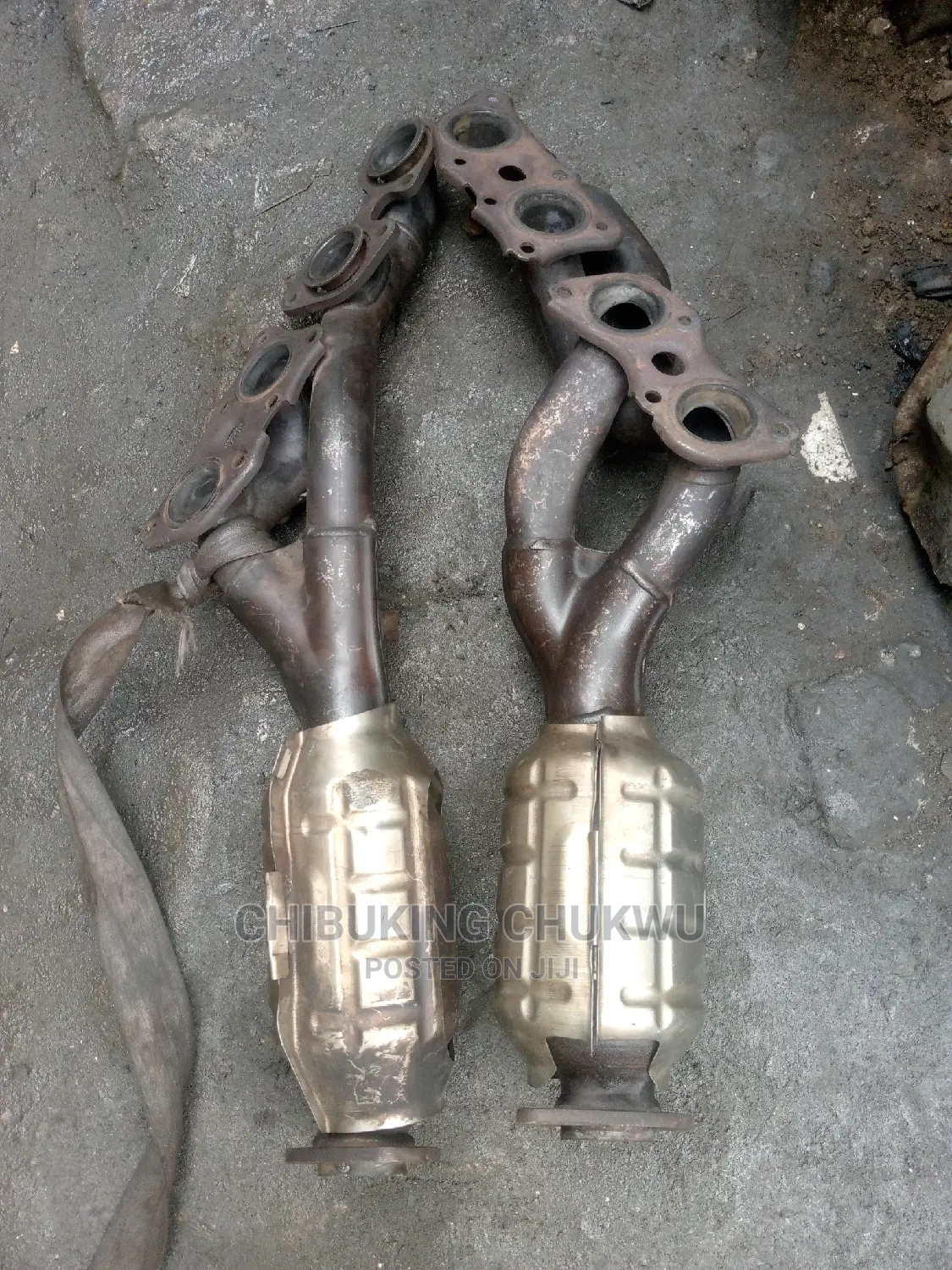 Lexus LS460 07-017 Engine Manifold Catalytic Converter Pot.