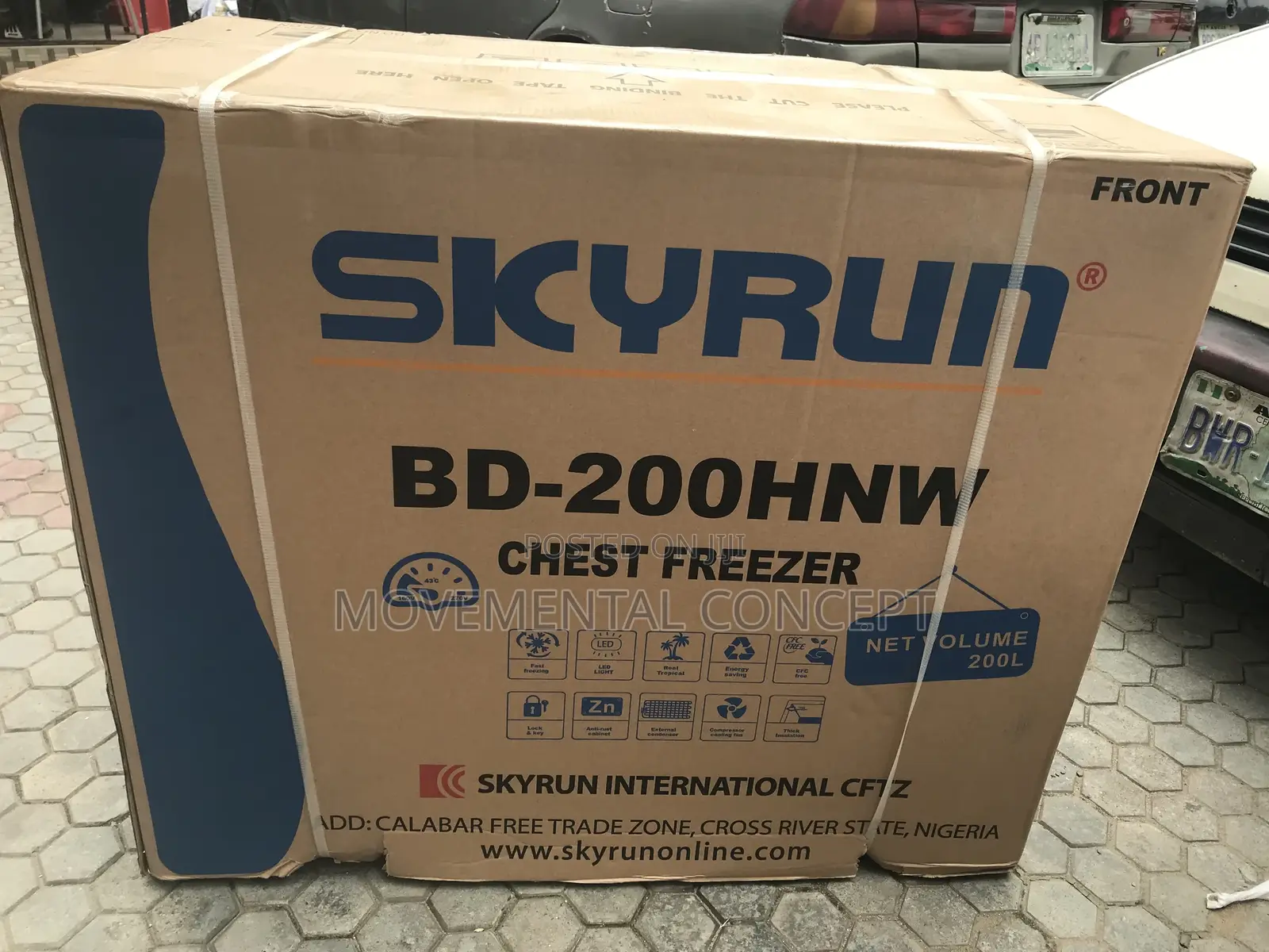 Skyrun Chest Freezer Bd-200nhw