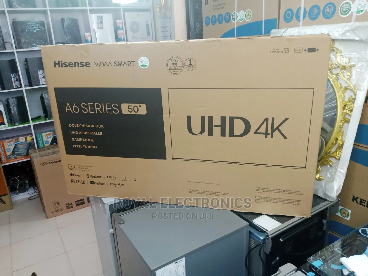 Authentic Hisense 50 Inches Smart UHD Television