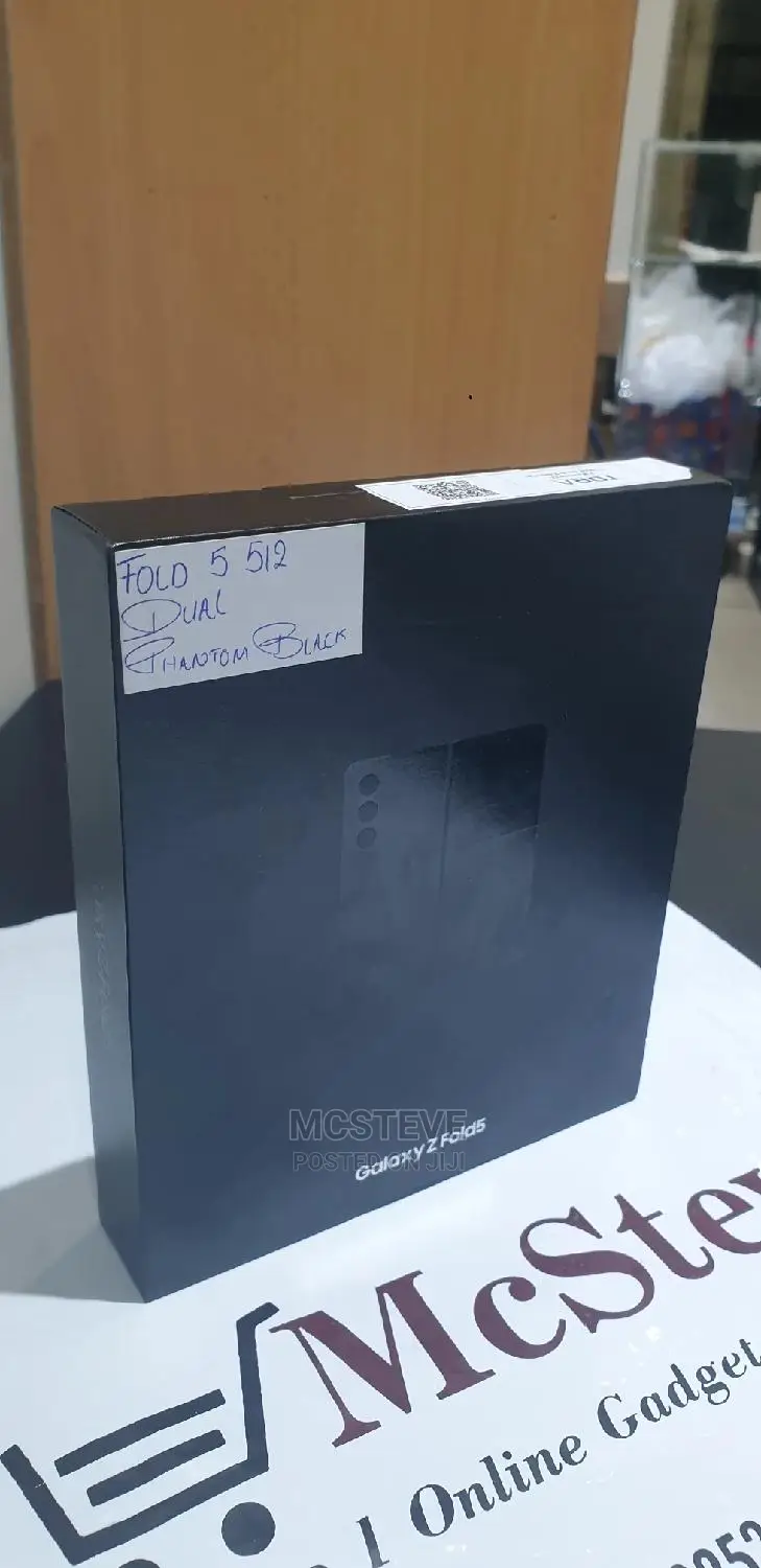 New Samsung Galaxy Z Fold 5 512 GB Black