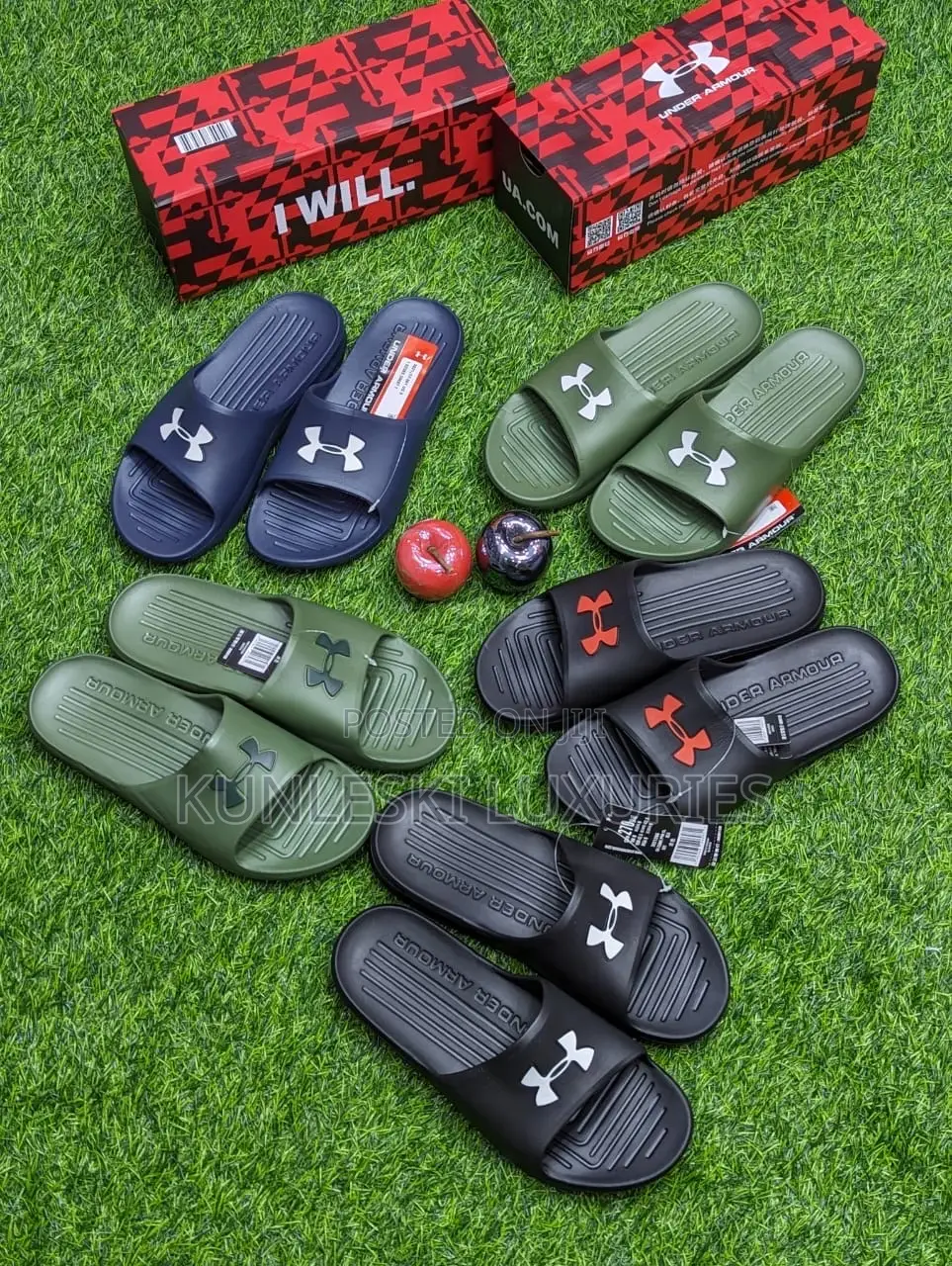 Original Under Armour Ua Core PTH Slides