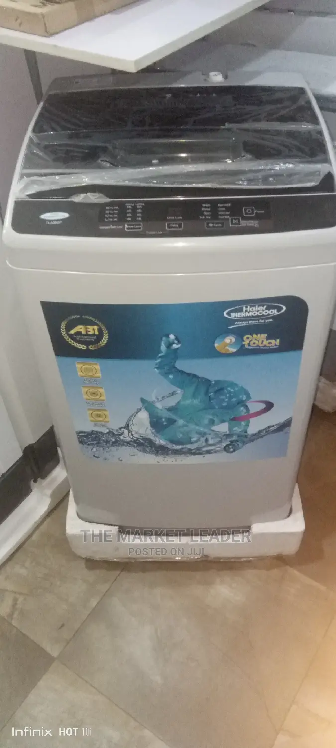 Haier Thermocool 8kg Washing Machine Top Load Fully Auto