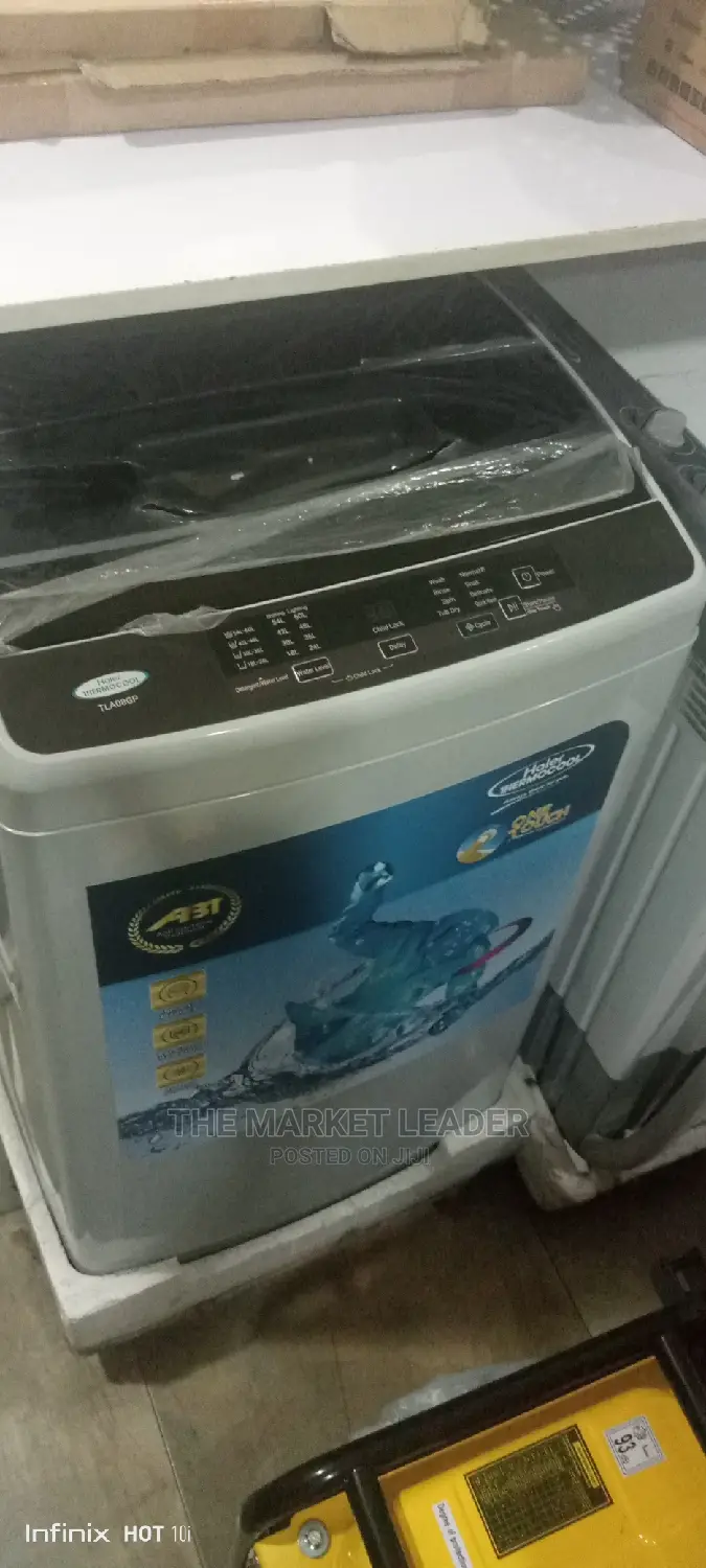 Haier Thermocool 8kg Washing Machine Top Load Fully Auto