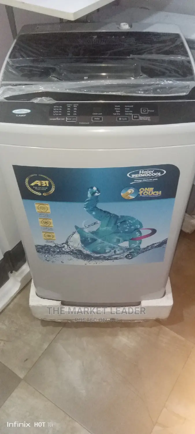 Haier Thermocool 8kg Washing Machine Top Load Fully Auto