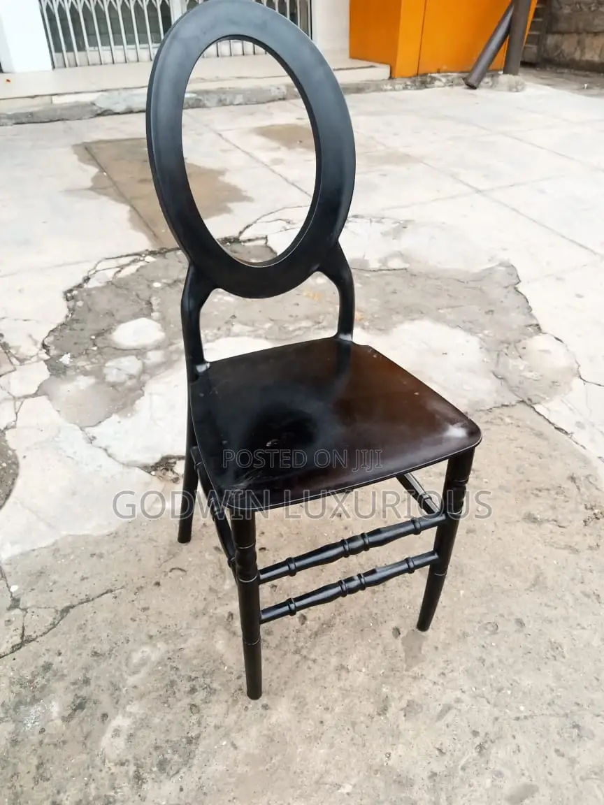 Black O Back Chairs