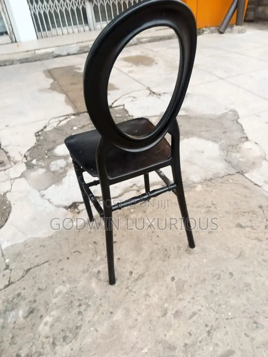 Black O Back Chairs