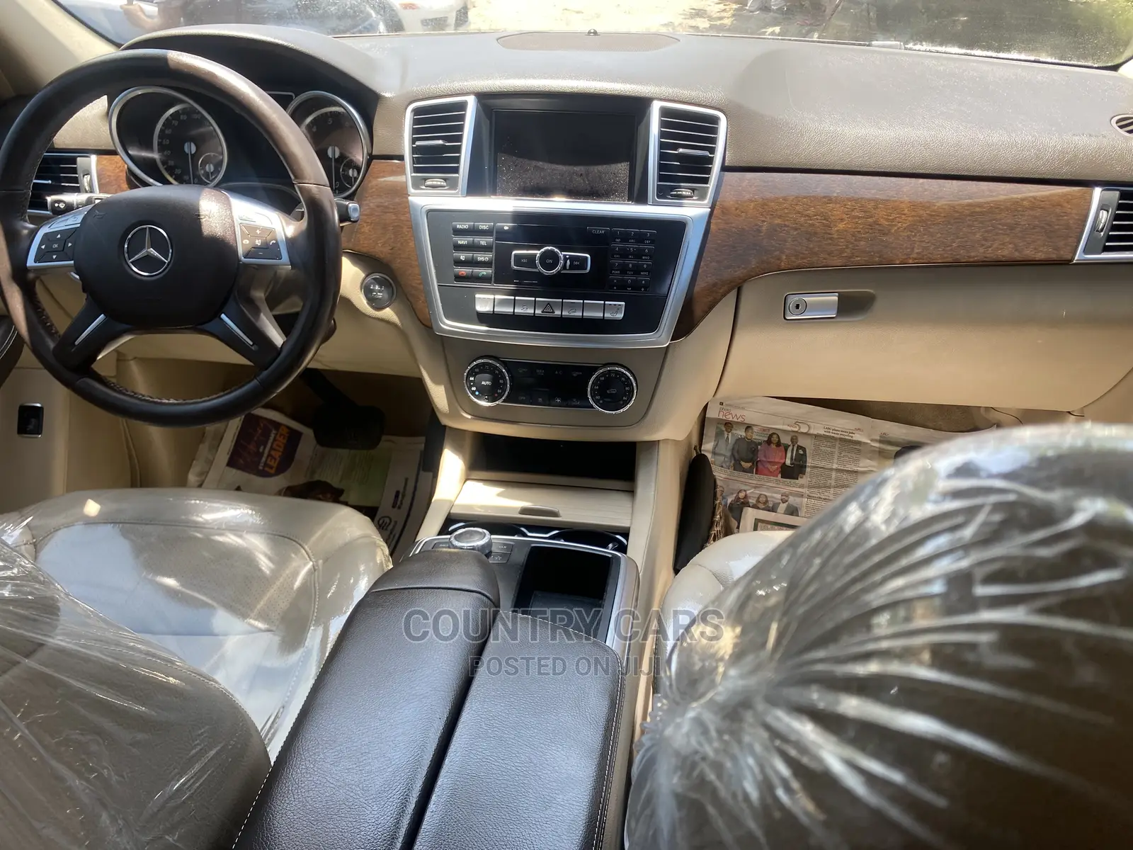 Mercedes-Benz M Class 2014 Brown