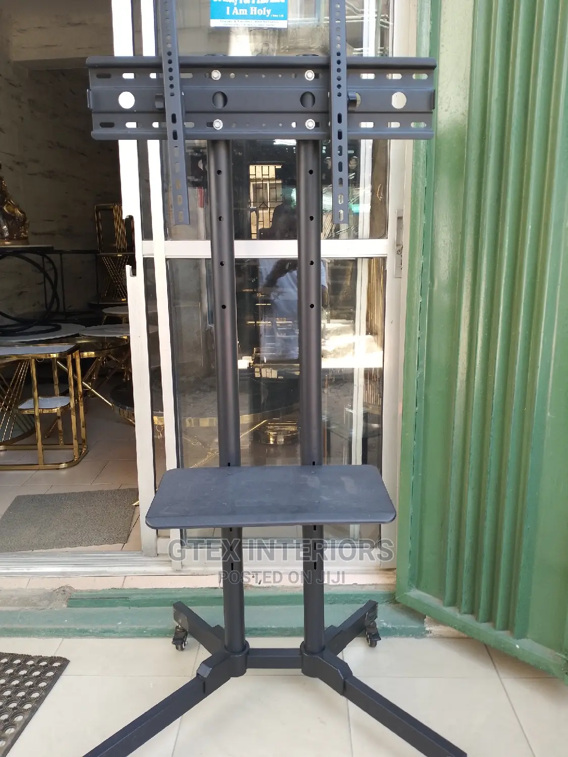 Iron Mobile Tv Stand