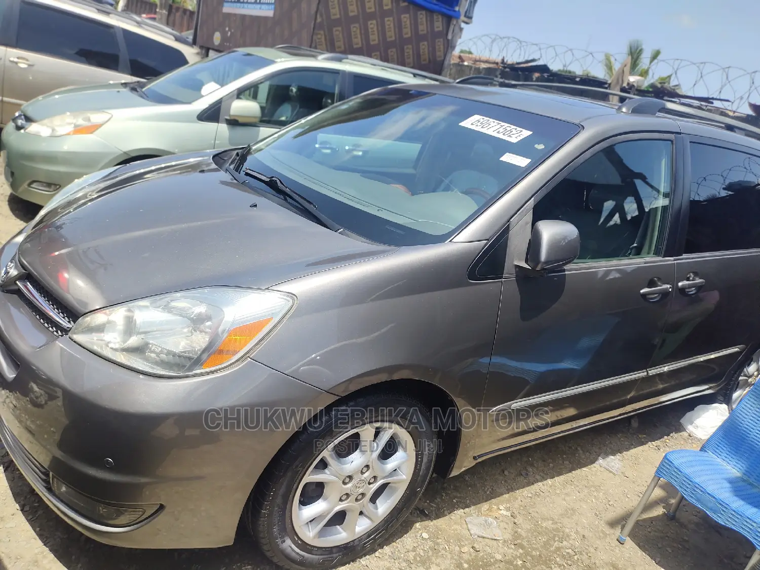 Toyota Sienna XLE Limited 2005 Gray