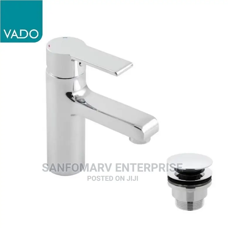Vado Basin Mixer With Slotted Waste