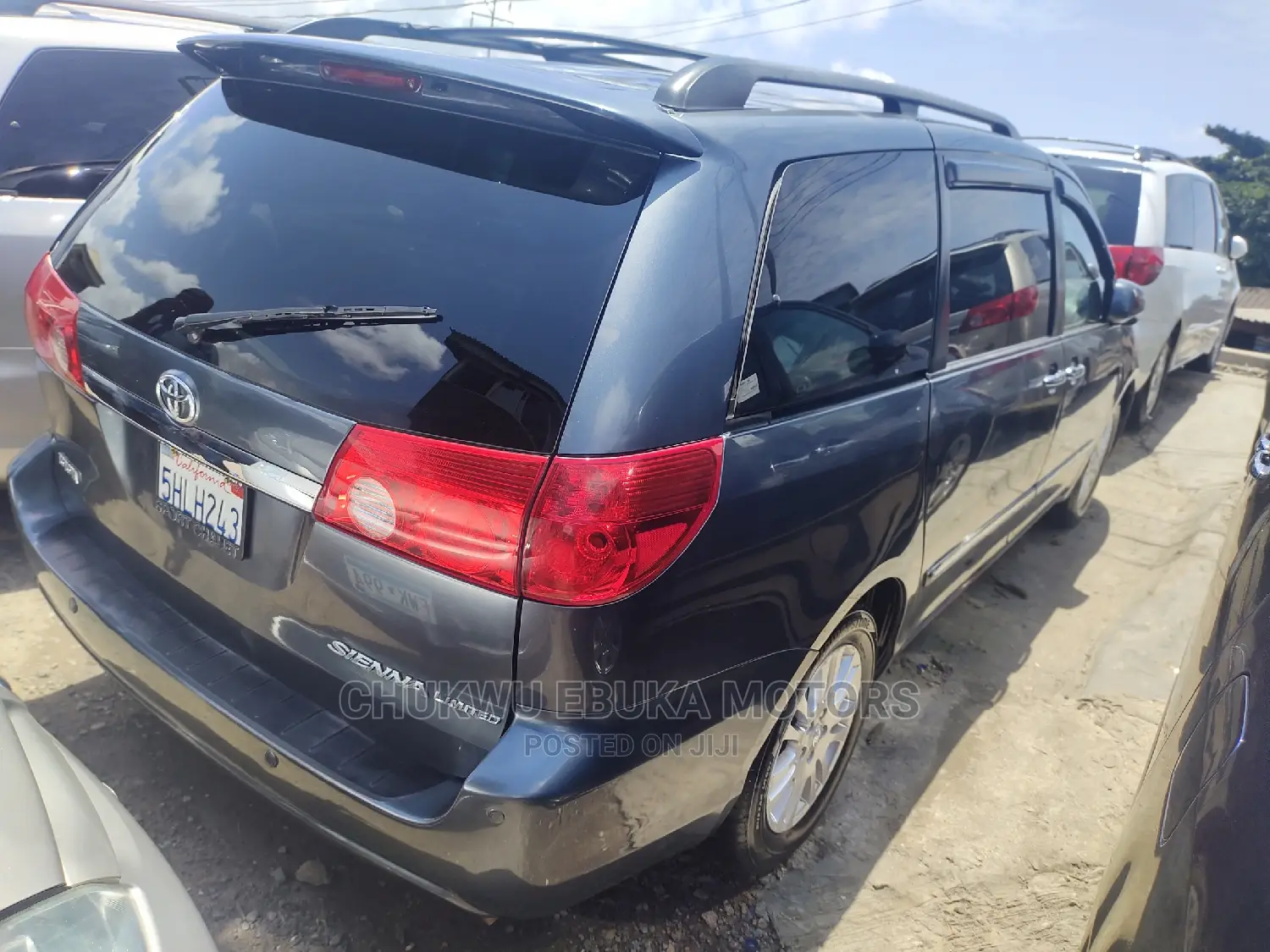Toyota Sienna XLE Limited 2008 Gray