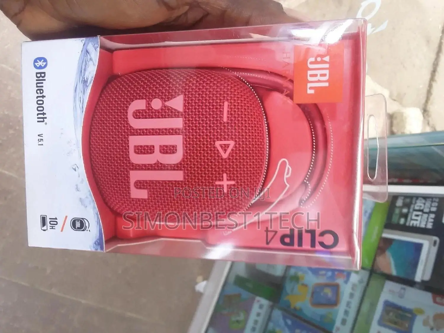 JBL Clip 4 Speaker.
