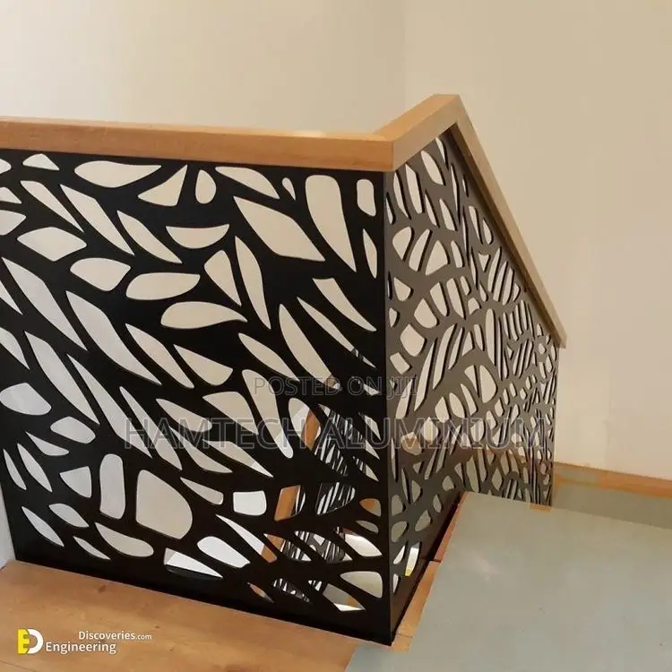Wooden Laser Handrail