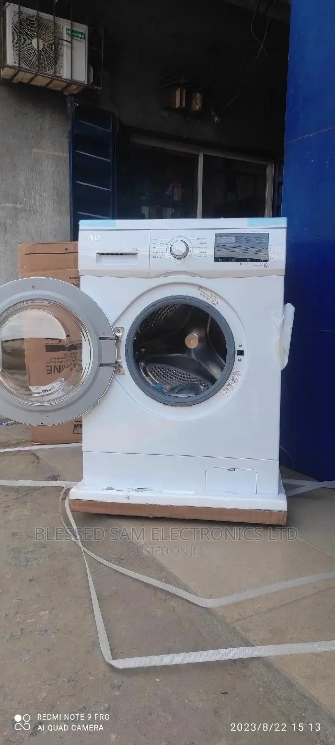 }Lg Inverter 9kg Front Load> Wash And Spin 10 Yrs Warranty