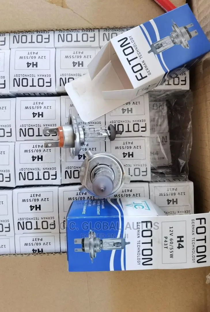 Original Halogen L H4 12v 24v Bulbs Foton
