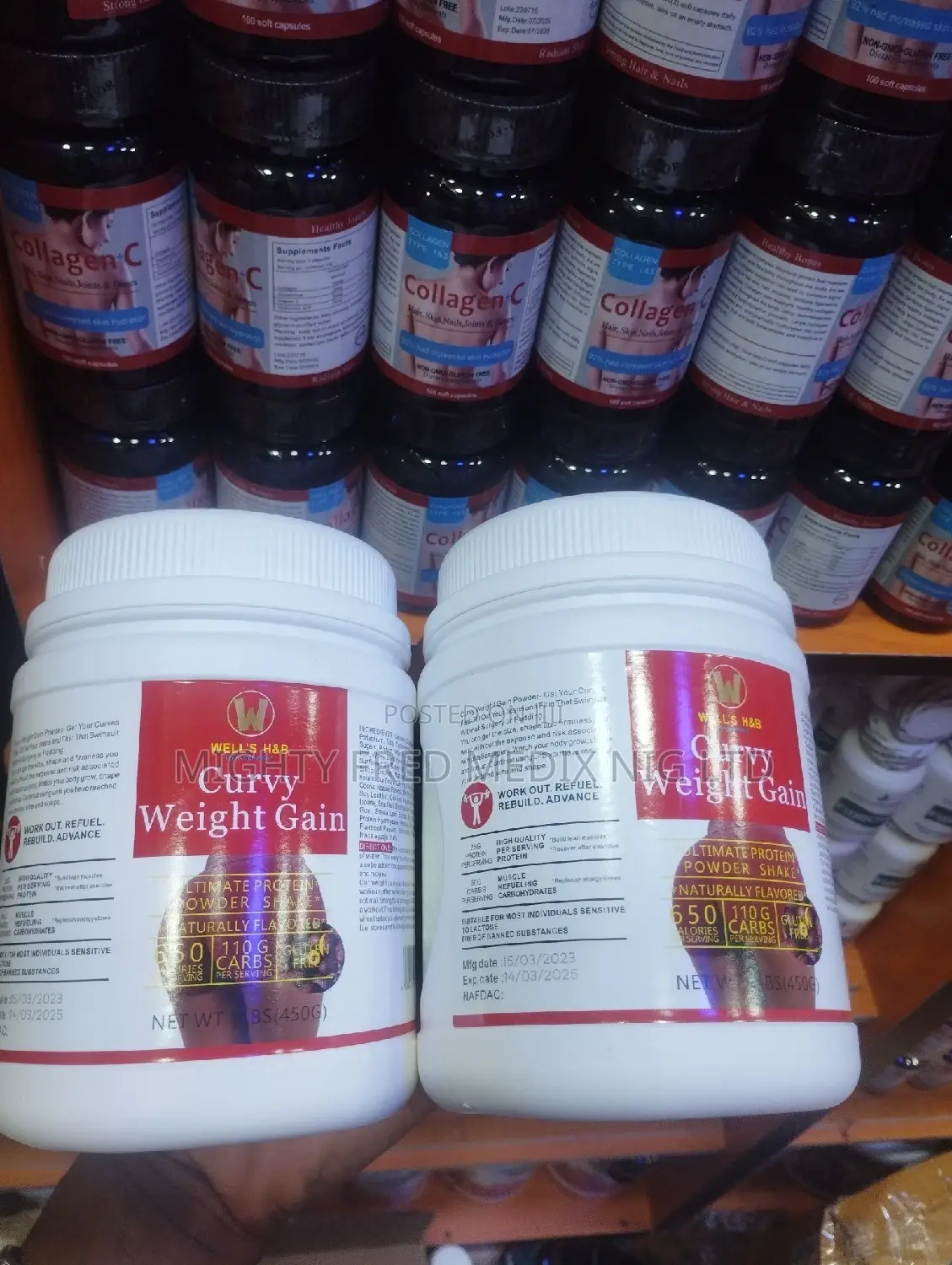 Curvy Weight Gain Ultimate Protein Powder Shake