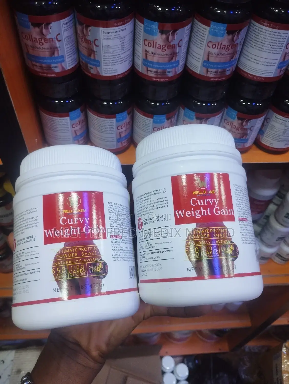 Curvy Weight Gain Ultimate Protein Powder Shake