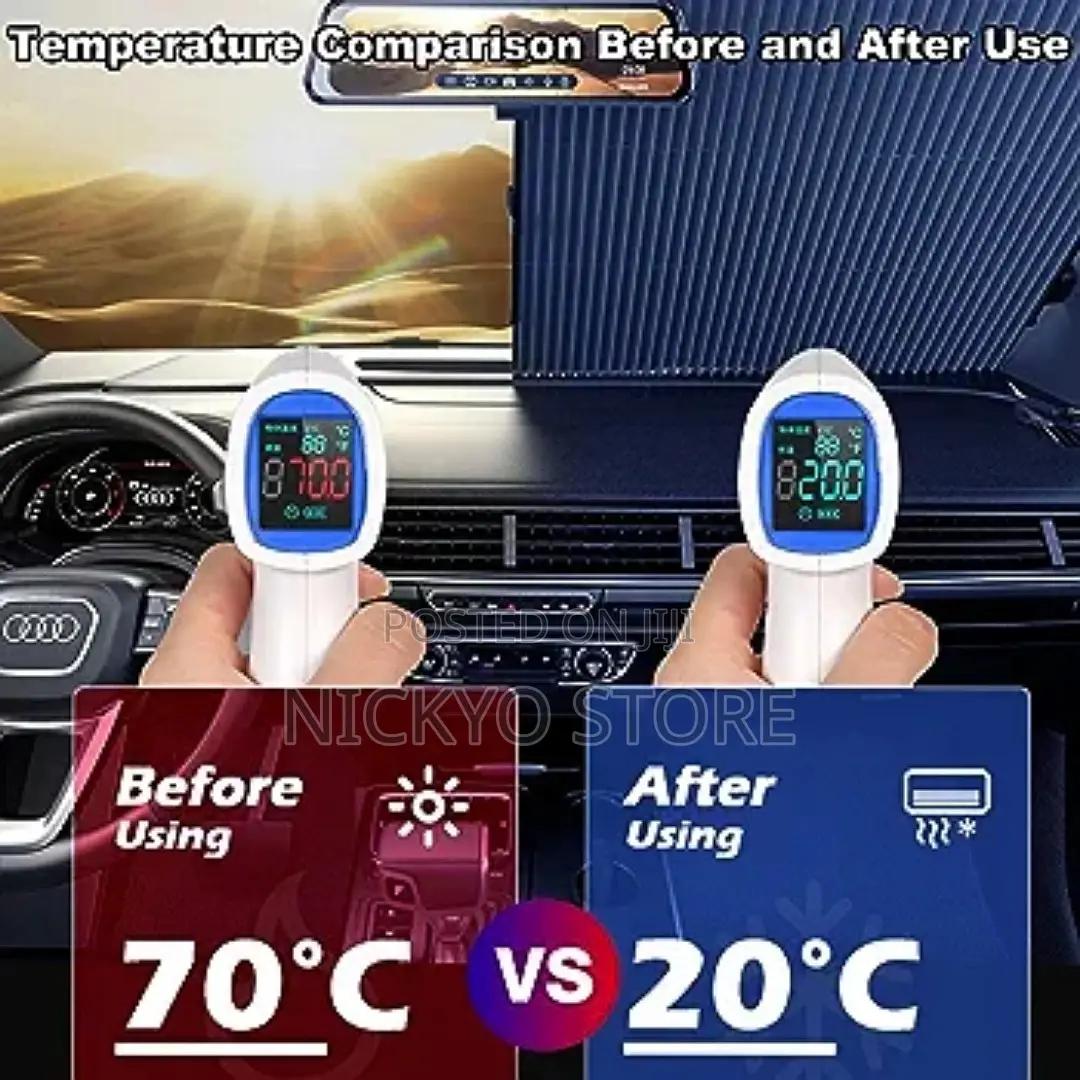 Car Retractable Curtain With UV Protection