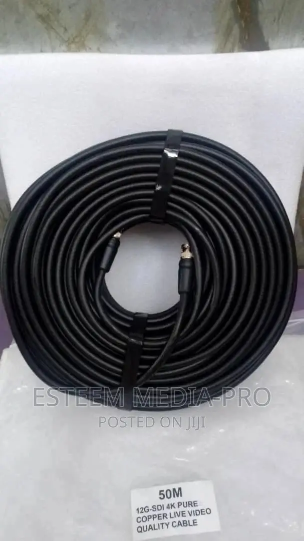 Factory Made 4kp60 12g Sdi Pure Copper Cable 50m
