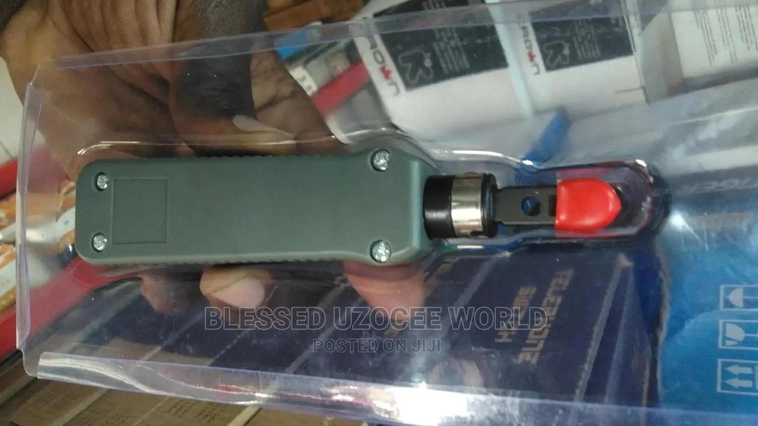 Portable Impact Punch Down Tool for Wire Termination
