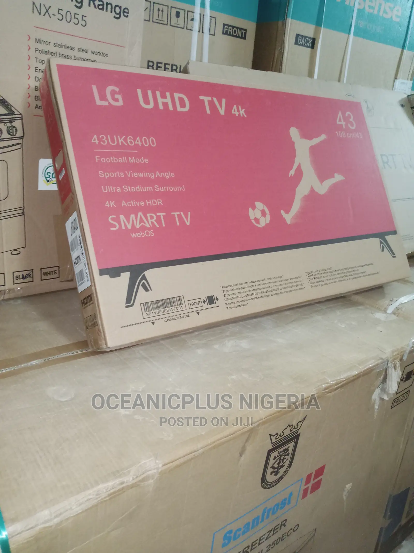Brand New LG 32 Inches Smart Frameless TV