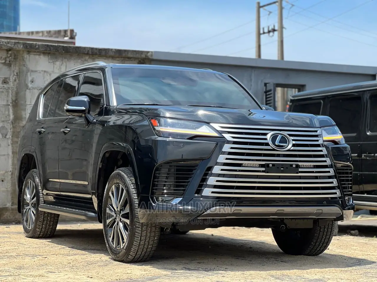 New Lexus LX 2023 Black