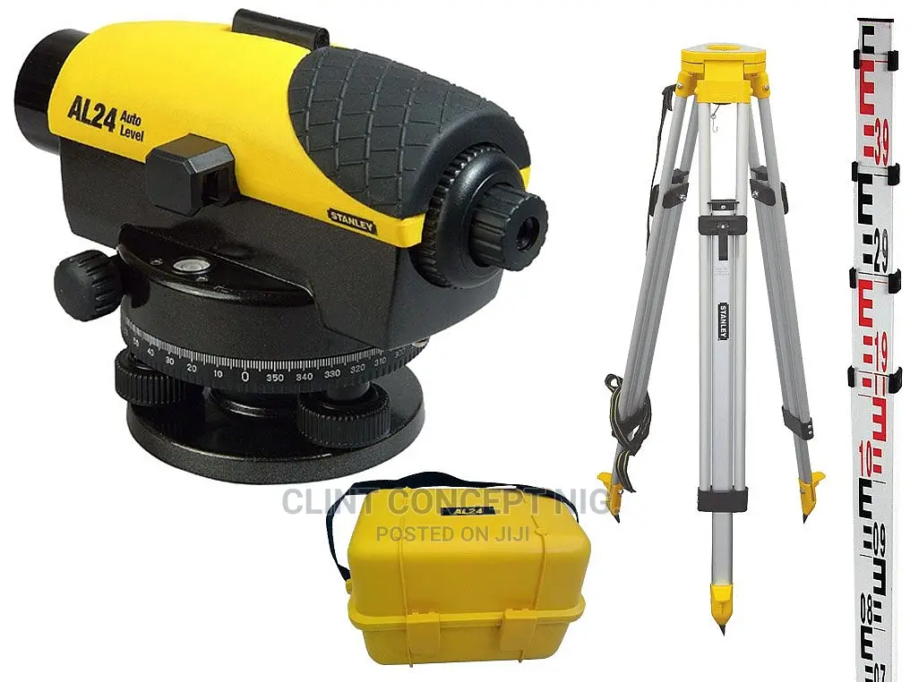 New AL24 Complete Set of Original Stanley Auto Level Tool