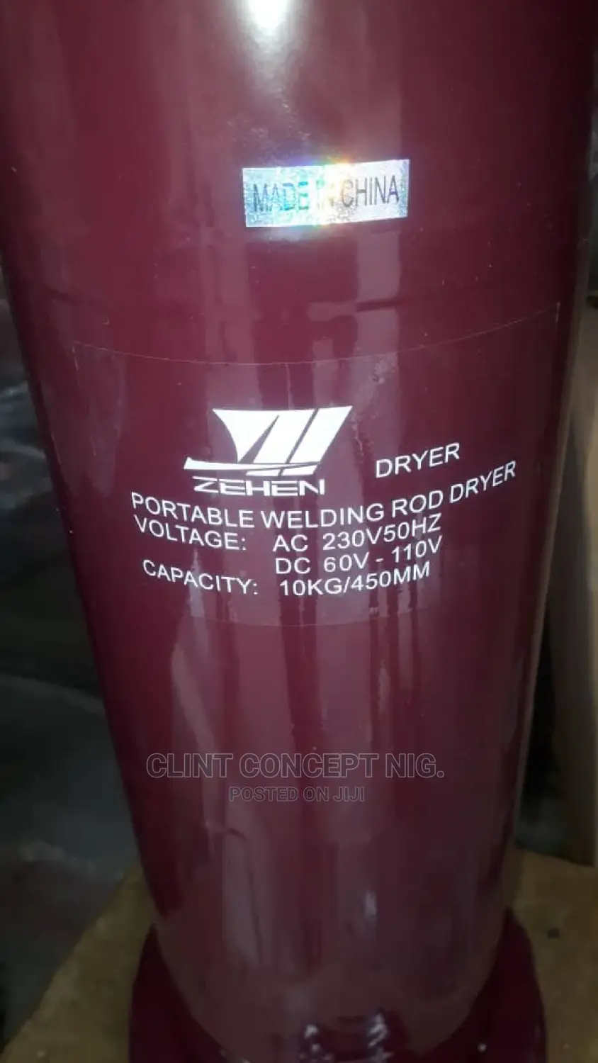 New 5kg Zehen Portable Welding Rod Dryer