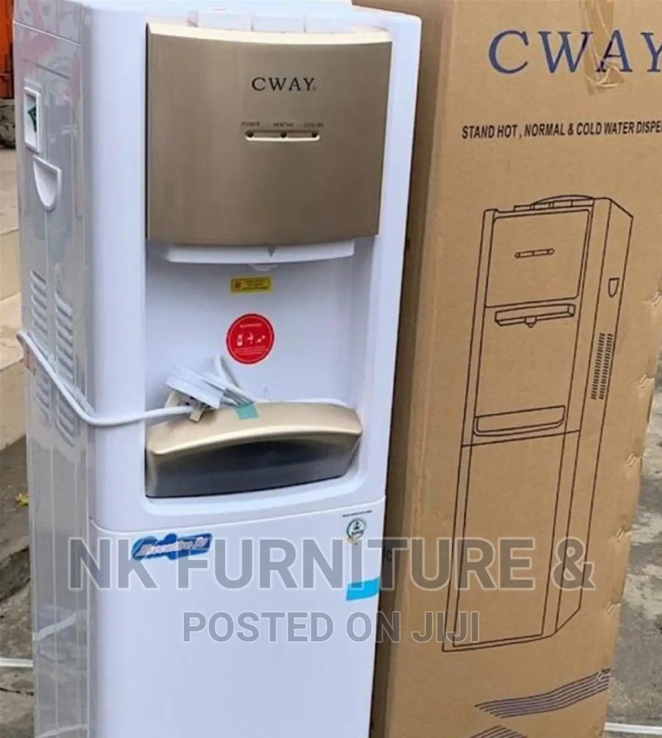 Energy Saving One Door Hot and Cold Normal Cway Water Dispenser