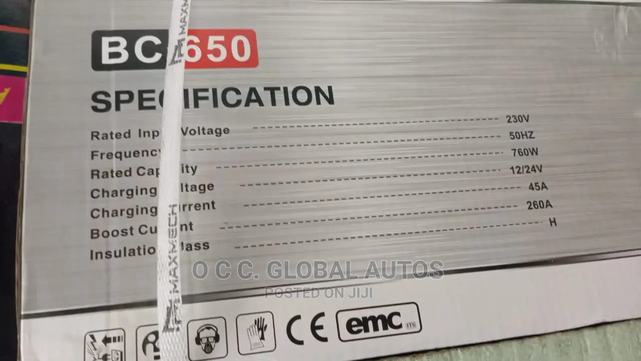Battery Charger 760w Bc-650